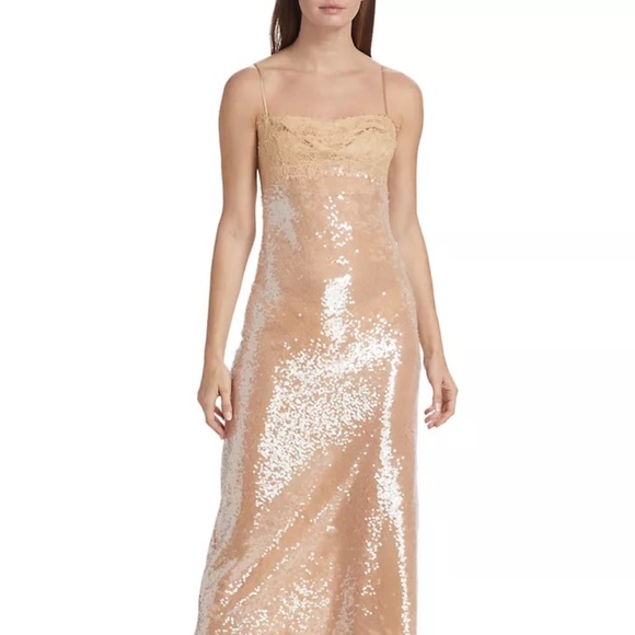 JONATHAN SIMKHAI Ginger Root Valentina Slip Dress - Picture 3 of 7